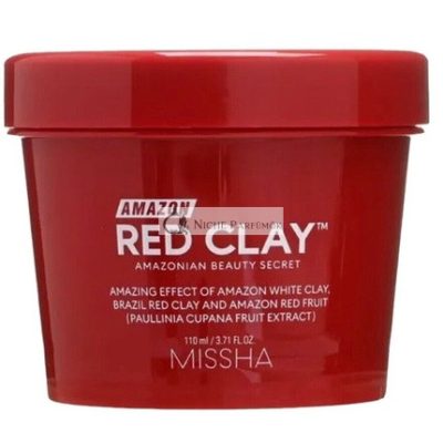 Missha Amazon Red Clay Pore Mask, 110ml