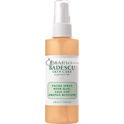 Mario Badescu Arctisztító Spray Aloe, Zsálya és Narancsvirág, 118ml