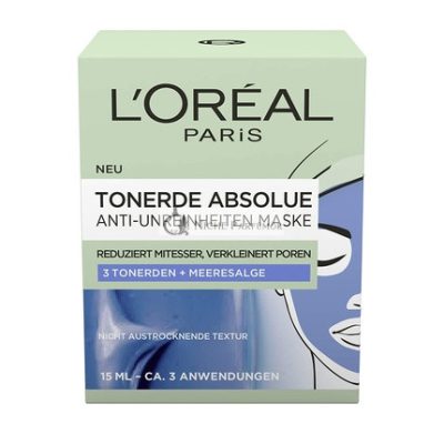 L'Oréal Paris Tonerde Absolue Pattanás Elleni Maszk, 15ml
