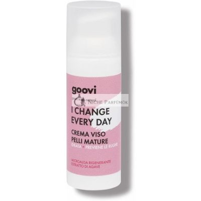 Goovi Change Every Day Arckrém Érett Bőrre Hidratál és Megelőzi a Ráncokat 50ml