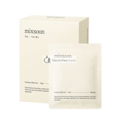 Mixsoon Szója Tej Pad pH-Balanszolt Nyugtató Arcpakolás Hidratálásra és Bőrtápanyagok Pótlására