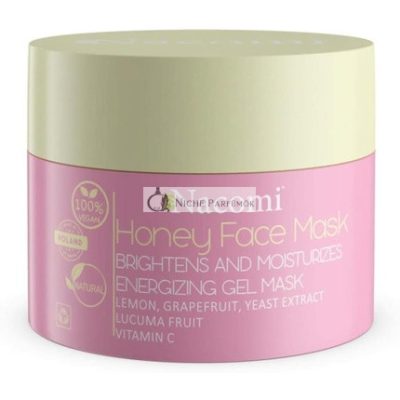NACOMI Vegán Mézes Arcmaszk - Világosító és Hidratáló 50ml