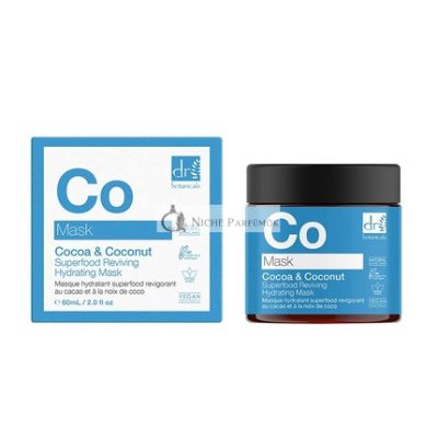 Dr Botanicals Kakaó és Kókusz Szuperélelmiszer Hidratáló Maszk 60 ml