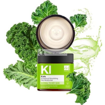 Dr Botanicals Superfood Tápláló Nappali Hidratáló Káposztával és Kakaóvajjal, 60ml