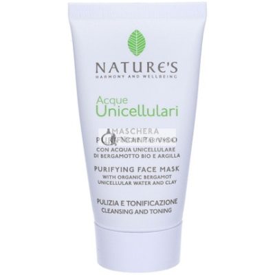 Bios Line Natures Aquatic Egyssejtű Tisztító Arcmaszk, 50ml