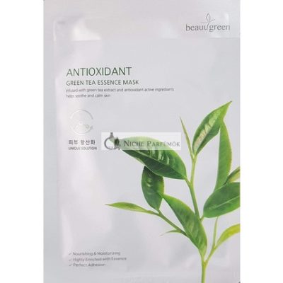 Firming Collagen Essence Mask Csomag 10 db Antioxidáns Zöld Tea Esszenciával