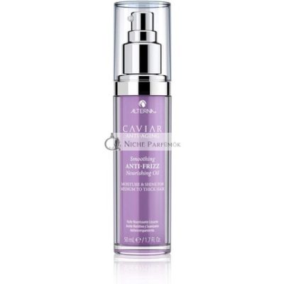 Alterna Caviar Anti-Aging Simító, Anti-Frizz Tápláló Olaj, 1,7 oz