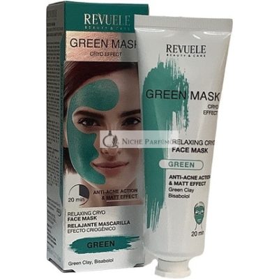 Revuele Anti Acne Action Cryo Effect Zöld Arcpakolás, 80ml