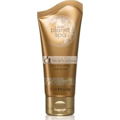 Avon Planet Spa Radiance Ritual Liquid Gold Peel-Off Arcpakolás, 50 ml