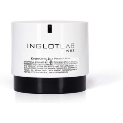 Inglot Lab Evermatte Nappali Védő Arckrém Coenzyme Q10, Sárgabarackmag Olajjal és Enantia Chlorantha Kéreg Kivonattal, 50ml