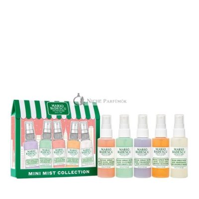Mario Badescu Mini Mist Collection - Frissítő Arctisztító Permetezők Szett, 4x59ml