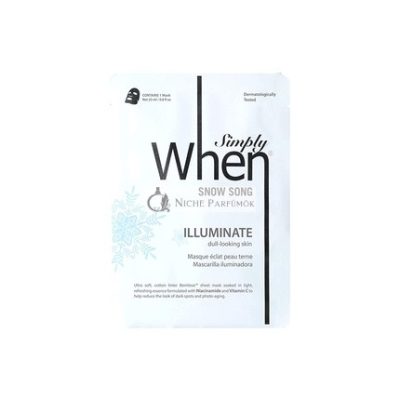 Simply When Snow Song Illuminate Arctisztító Arcpakolás, 23ml