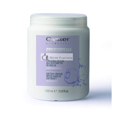 Oyster Sublime Gyümölcs Detox Maszk Fokhagymakivonattal, 1 liter