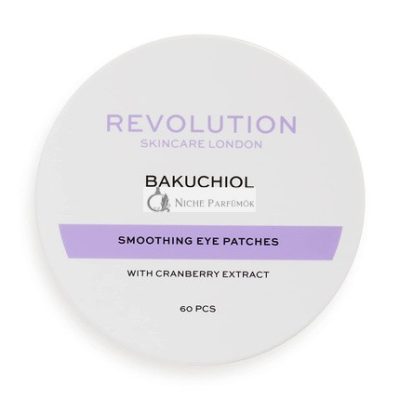 Revolution Skincare Gyöngyházlila Bakuchiol Simító Szemmaszk 60 Darab