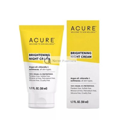 Acure Organics Éjszakai Krém Argan Őssejttel, 50 ml