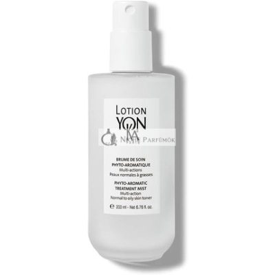 Yonka Lotion, 200ml Frissítő Tonic Normál és Zsíros Bőrre, 99.7% Természetes Eredetű - Napi Bőrápolás - Bőrgyógyászatilag Tesztelt - Alkoholmentes