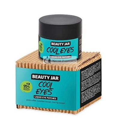 Beauty Jar COOL EYES Folyékony Szemmaszk - Zöld Kávé, Uborka Kivonat és Csipkebogyó Kivonat