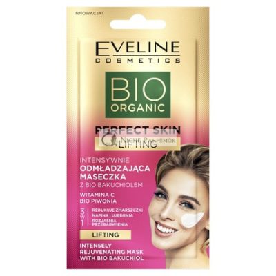 Eveline Cosmetics Perfect Skin Intenzív Ránctalanító Maszk Biobakuchiol-lal, 8ml