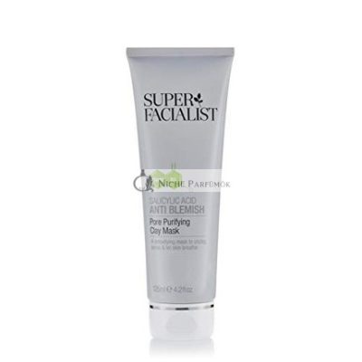 Super Facialist Szalicilsav Anti-Blemish Pórus Tisztító Agyagmaszk, 125ml