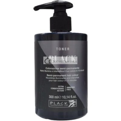 Fekete Professzionális Toner Fekete 300ml
