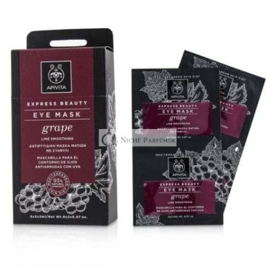 Apivita Express Beauty Szemmaszk Szőlővel, 6x2ml