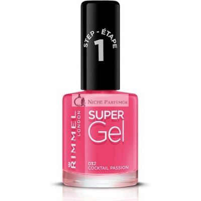 Rimmel Super Gel 1. lépés Körömlakk 032 Cocktail, 12ml