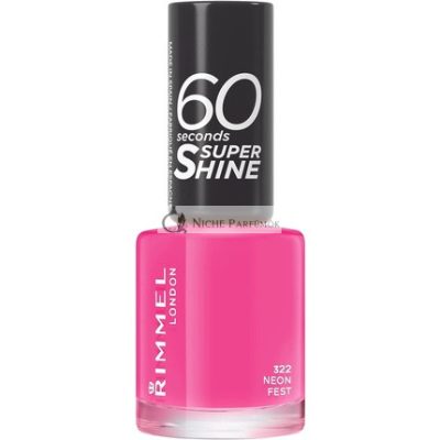 Rimmel London Rita Ora 60 Másodperces Szuper Fényű Körömlakk Neon Fesztivál 8ml