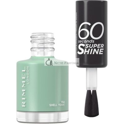Rimmel London 60 Másodperc Szuper Fény Körömlakk 154 Shell Yeah, 8ml