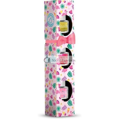 SNAILS Mini Flamingo Körömlakk Szett - 3 db