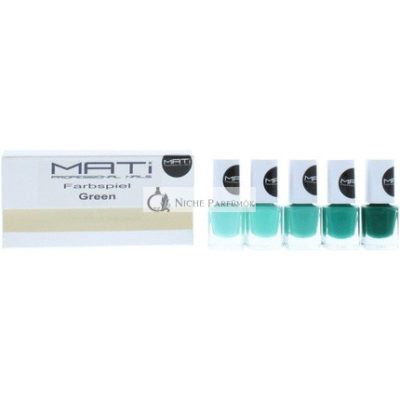 Mati Zöld Körömlakk 5ml - 5 darab