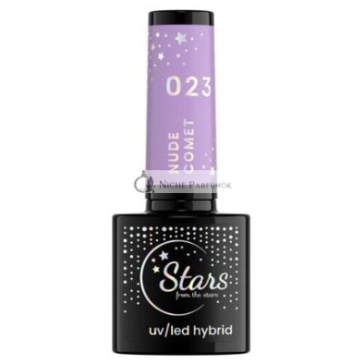Nude Comet Hibrid Körömlakk 023, 5g Csillagok a Csillagokból