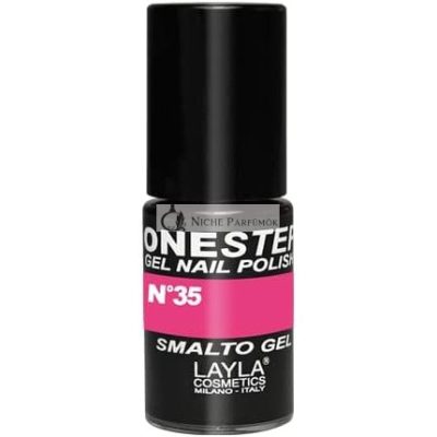LAYLA COSMETICS Egylépéses Gél Körömlakk Strike Fluo Szám 35, 10ml