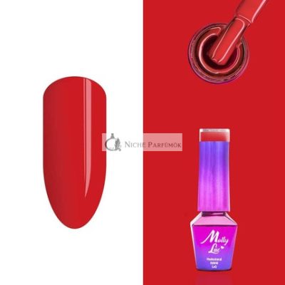Hybrid Lakk Molly Lac Szívek és Csók Ruby Gyűrű 5 ml No. 196