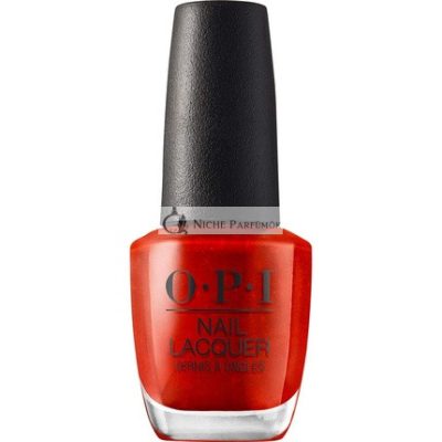 OPI Körömlakk Gimme a Lido Kiss Piros Körömlakk Velencei Kollekció, 15 ml