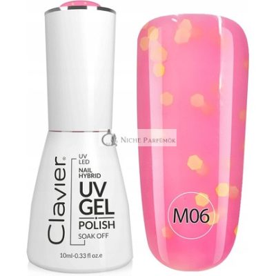 Luxury Nail Hybrid UV Gél Lakk 10ml Applikátorral Passion Fruit