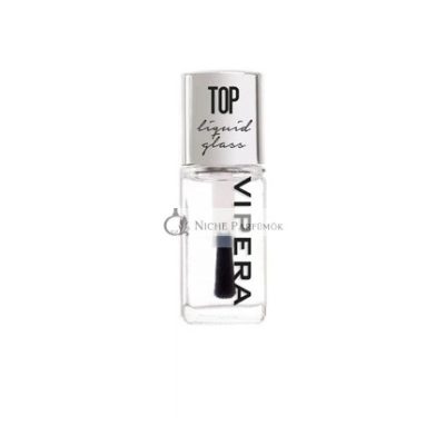 Vipera Top Coat Liquid Glass Körömlakk Felület Előkészítő 12ml