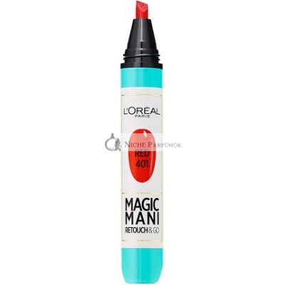 L'Oreal Paris Magic Mani Körömlakk No. 401 Piros, 4ml