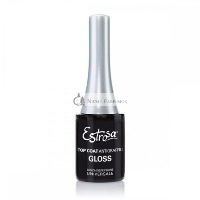 ESTROSA Karcálló Fényes Fedőlakk Nőknek, 14ml