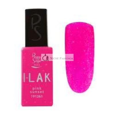 Peggy Sage Félig Tartós Körömlakk I-LAK Pink Sunset, 11ml