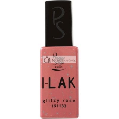 Peggy Sage I-LAK 191133 Professzionális Félig Tartós Körömlakk, 11ml, Csillogó Rózsaszín