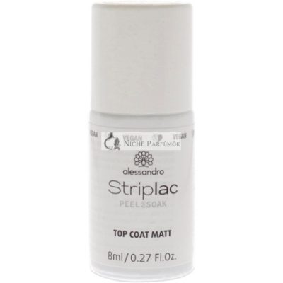 Alessandro Striplac Peel or Soak-Off Körömlakk Top Coat Matt