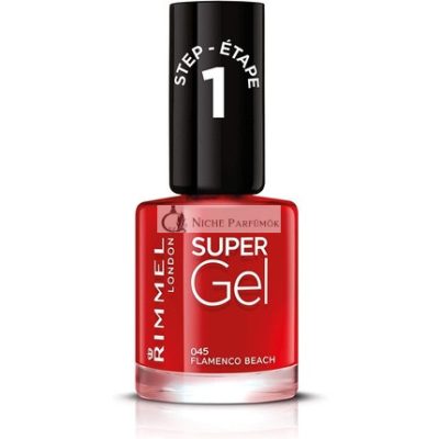 Rimmel London Super Gel Körömlakk Beach Ready Collection 045 Flamenco Beach