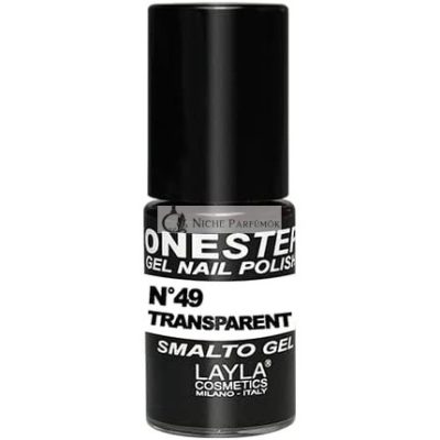 Layla Cosmetics Egylépéses Gél Körömlakk Átlátszó, 5g