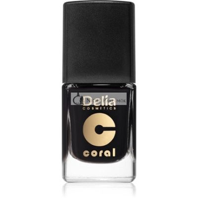 Delia Cosmetics Korall Klasszikus Körömlakk - 532 Fekete Orchidea, 11 ml