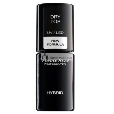 Pierre Rene Száraz Top UV LED Hybrid Fedőlakkozó, 6ml