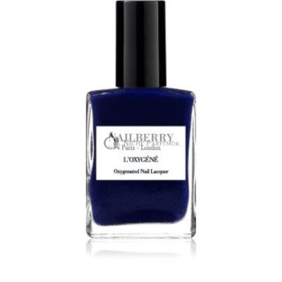 Nailberry Oxigén Körömlakk - Noirberry, 15 ml