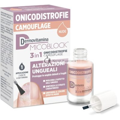 Dermovitamina Micoblock 3 az 1-ben Onychodystrophy Kamuflázs 8ml