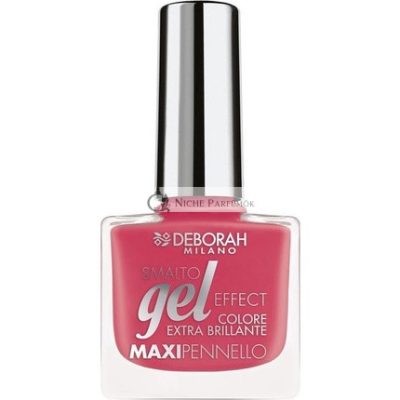 Deborah Milano Gel Effect Körömlakk, 8.5 Ml, Rózsaszín Fényes