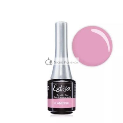 Estrosa Félig Állandó Színű Körömlakk 7906 Flamingó, 7 ml