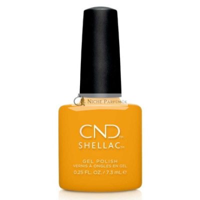 CND Shellac Hibrid Körömlakk Calendula-val 7.3ml Narancs
